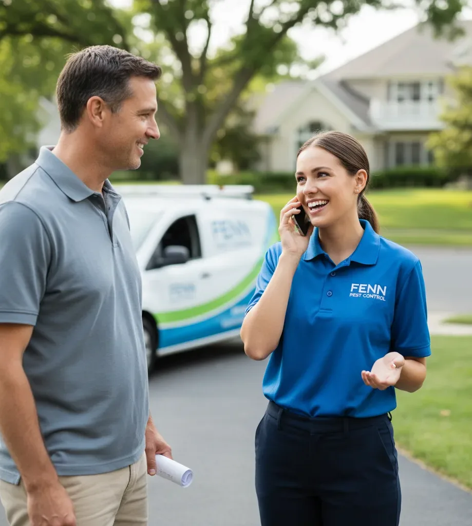 Fenn Pest Control customer support in Manville